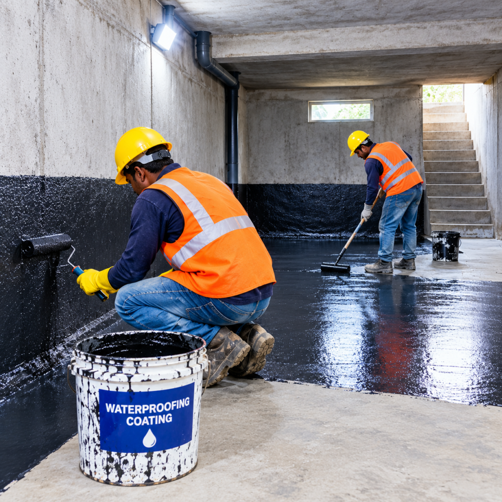 Overhead Water Tank Waterproofing in Pune