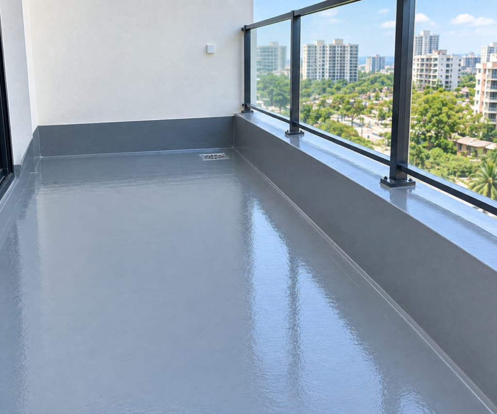 Open Balcony Waterproofing in Pune